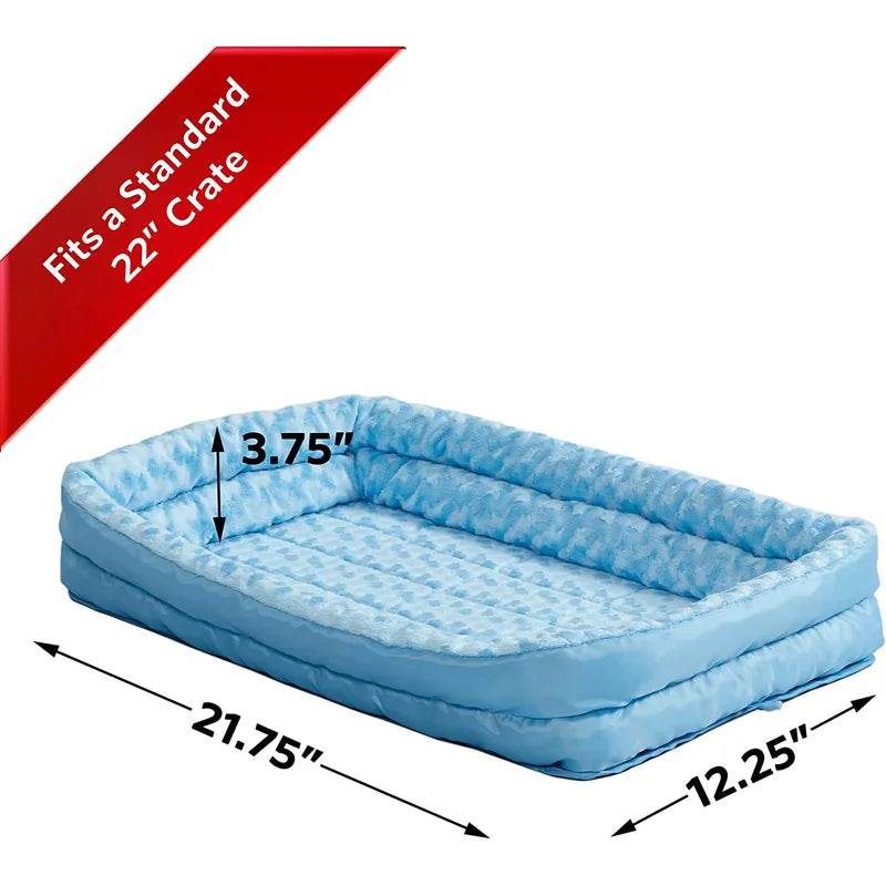 Double Bolster Pet Bed