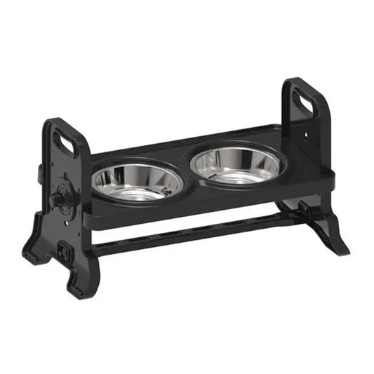 Adjustable Height Pet Feeding Dish Stainless Steel Pet Feeding Rack Strong Durable Elevated Dog Bowls Dog Accessories Mascotas