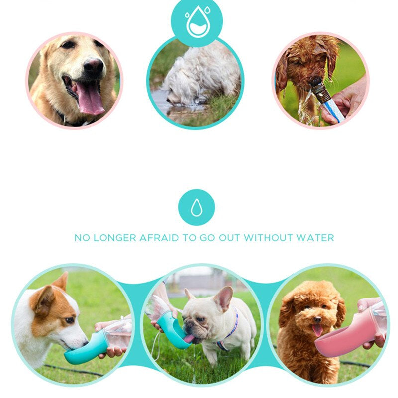 Portable Pet Cups Drinking Bottle Dog Cat Health Feeding Bottles Water Feeders Pet Travel Cups Pet Dog Water Bottle for Dog Bowl