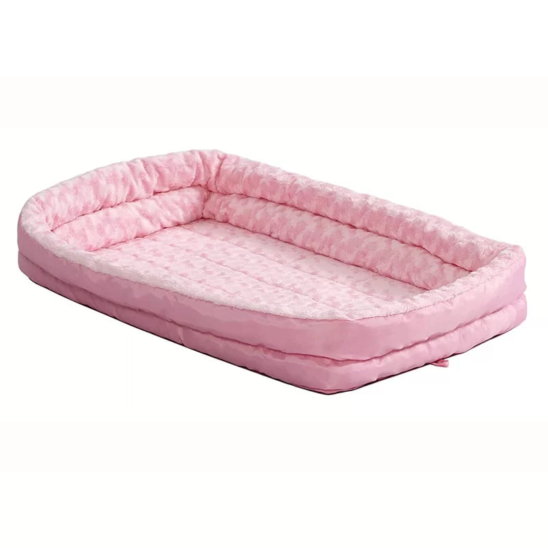 Double Bolster Pet Bed
