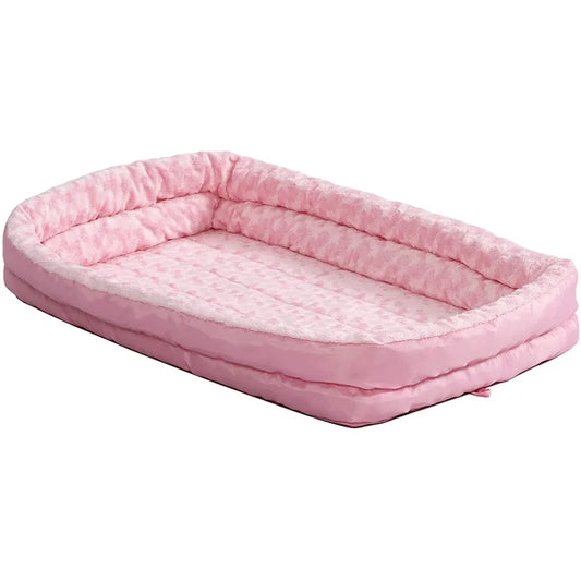 Double Bolster Pet Bed