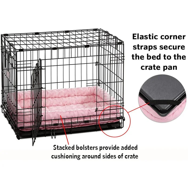 Double Bolster Pet Bed
