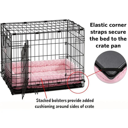 Double Bolster Pet Bed