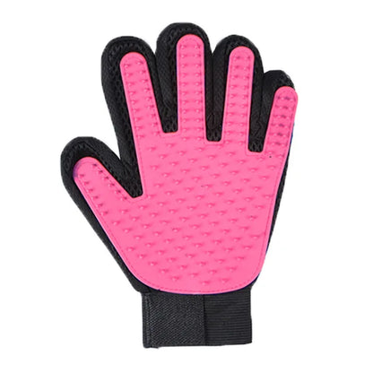 Pet Grooming Gloves Cat Dog Pet Brush Glove Cat Dog Hair Remover Brush Dog Deshedding Cleaning Massage Gloves Pet Hair Brush