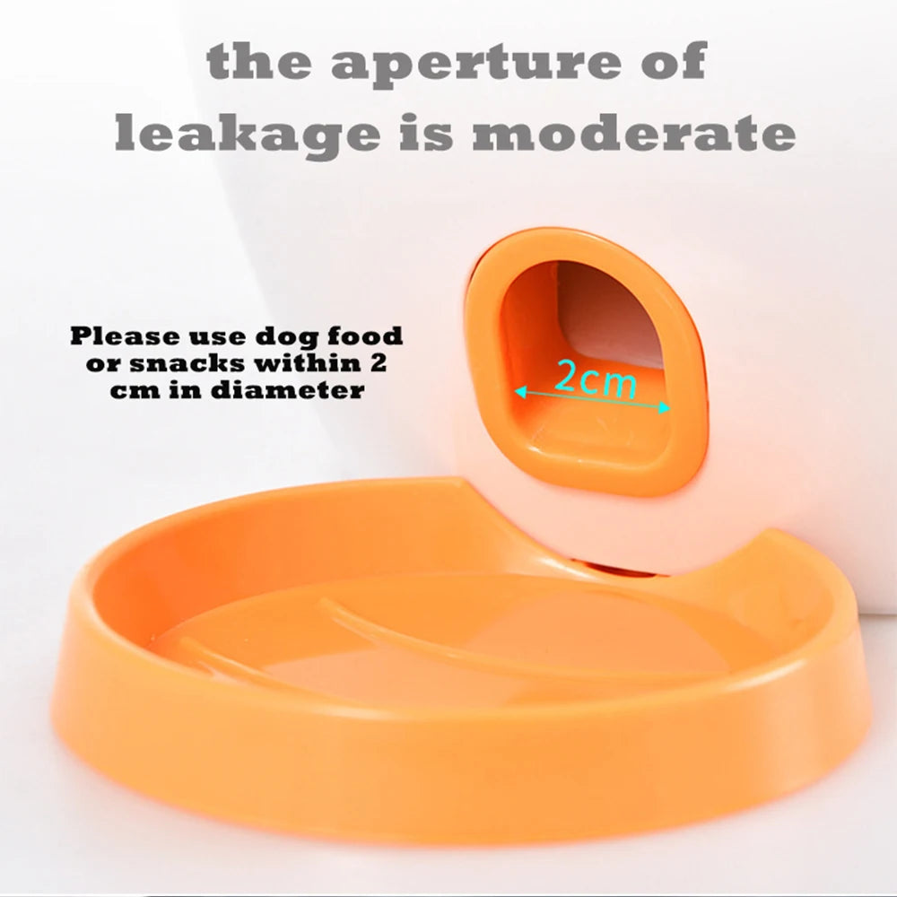Dog Toys Pet Interactive Training Automatic Food Leakage Slow Feeder Small Medium Dogs Reward Ball Launcher Tennis Throwing Toy