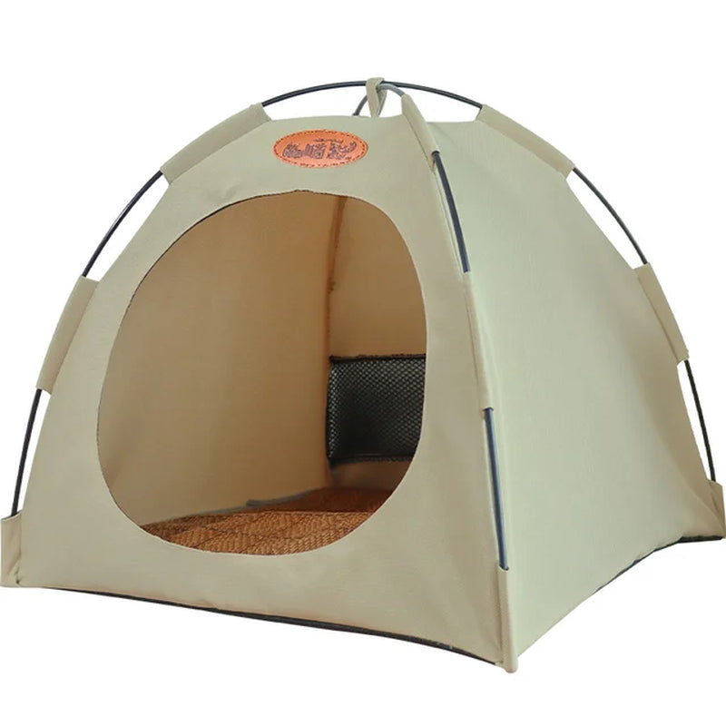Waterproof Cat Bed Mini Pet Bed Tent Breathable Cave Warm Cushions Furniture Sofa Basket Beds Puppy Kitten Tent Pet Accessories