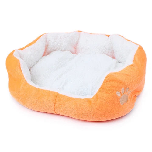 Pet Cat Dog Bed Soft 7 Colors 60*50CM Cashmere Sofa Washable Detachable Beds Pets House for Puppy Chihuahua Accessories