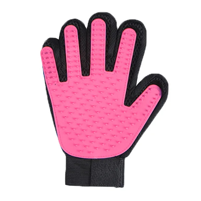 Pet Grooming Gloves Cat Dog Pet Brush Glove Cat Dog Hair Remover Brush Dog Deshedding Cleaning Massage Gloves Pet Hair Brush