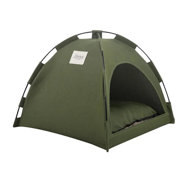 Waterproof Cat Bed Mini Pet Bed Tent Breathable Cave Warm Cushions Furniture Sofa Basket Beds Puppy Kitten Tent Pet Accessories