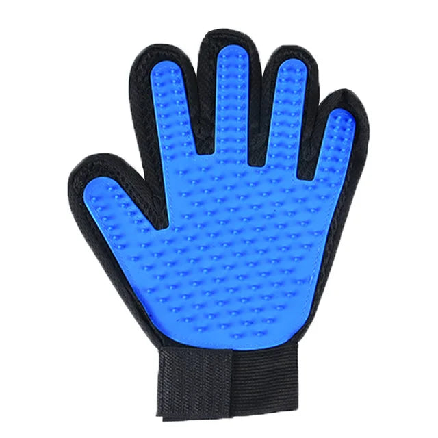 Pet Grooming Gloves Cat Dog Pet Brush Glove Cat Dog Hair Remover Brush Dog Deshedding Cleaning Massage Gloves Pet Hair Brush