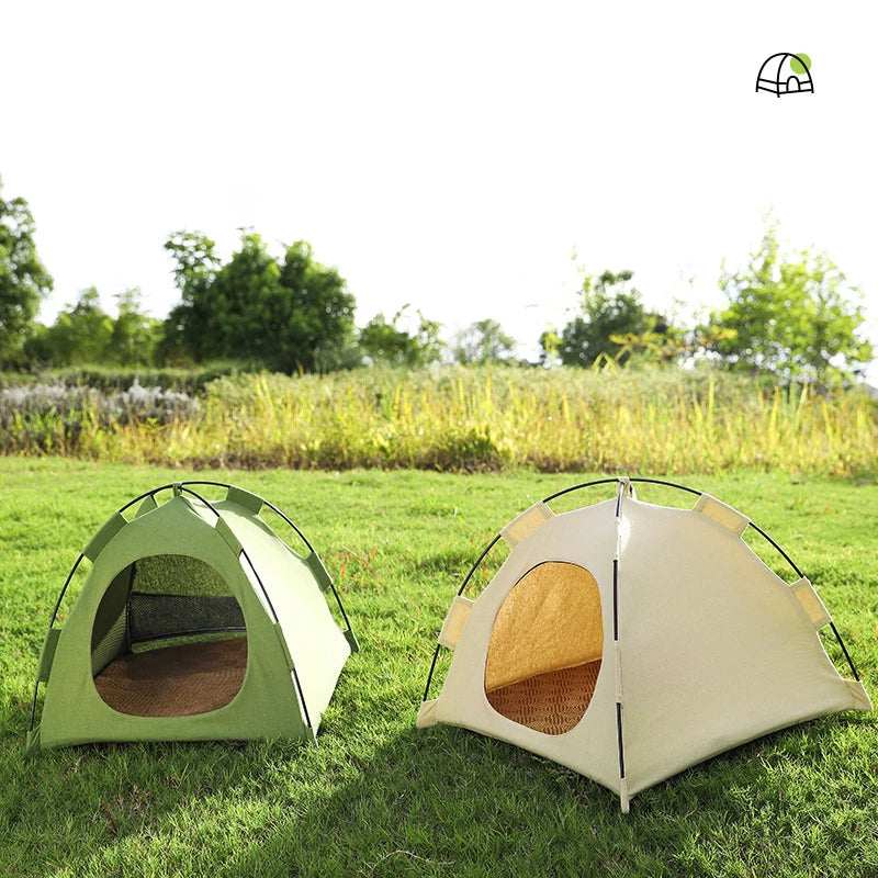 Waterproof Cat Bed Mini Pet Bed Tent Breathable Cave Warm Cushions Furniture Sofa Basket Beds Puppy Kitten Tent Pet Accessories